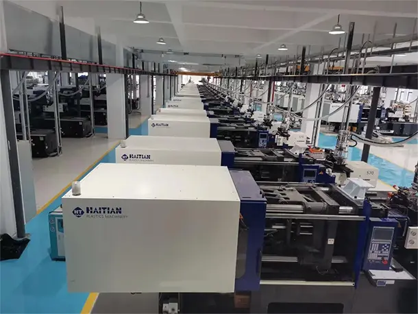 injection molding factory video